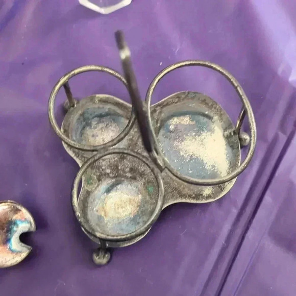 Edwardian Cruet Set - Picture 5 of 9